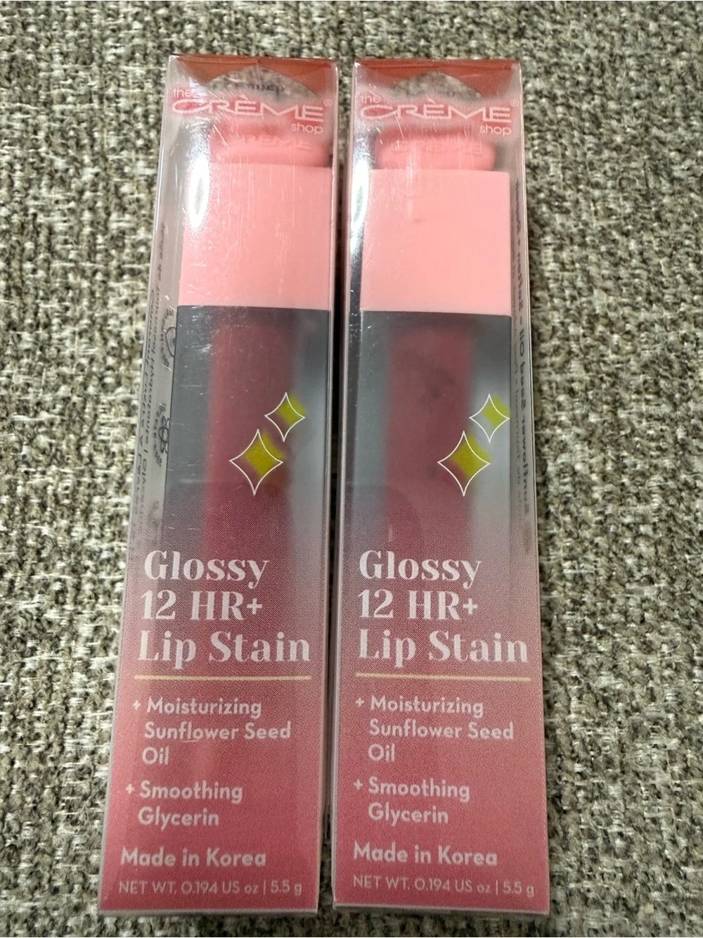 The Crème Shop Glossy 12 HR+ Lip Stain - Love Punch